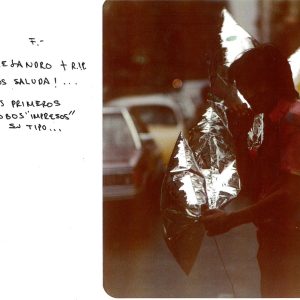 ALEJANDRO, Q.E.P.D., ¡SE DESPIDE...! ¡¡ LOS PRIMEROS GLOBOS "IMPRESOS" EN SU TIPO...!!